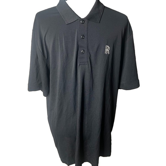 Rolls Royce Motor Cars Embroidered Polo Mens XL Authentic Brand Made In Portugal